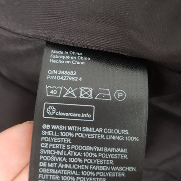 NWOT H&M suede biker jacket - Picture 6 of 6